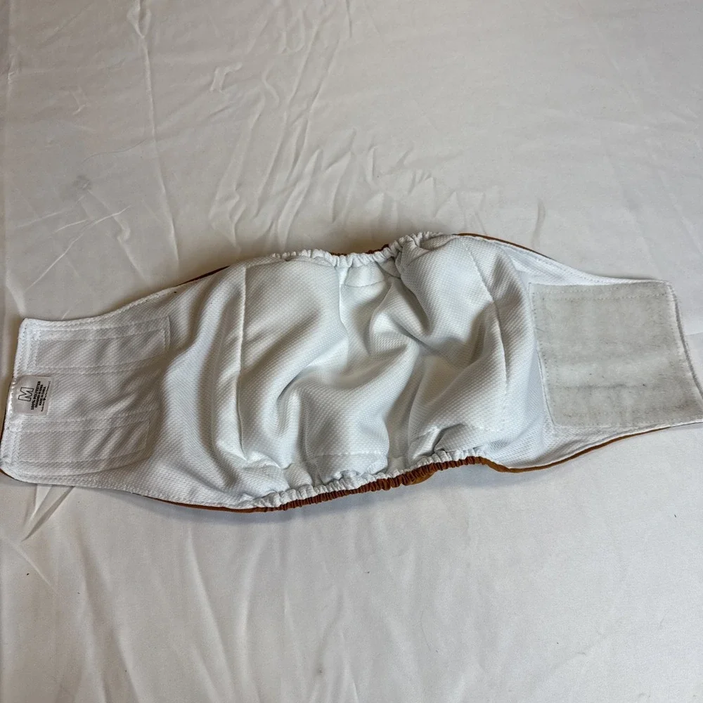 Pet Parents Washable Dog Diaper Medium in‎ Brown